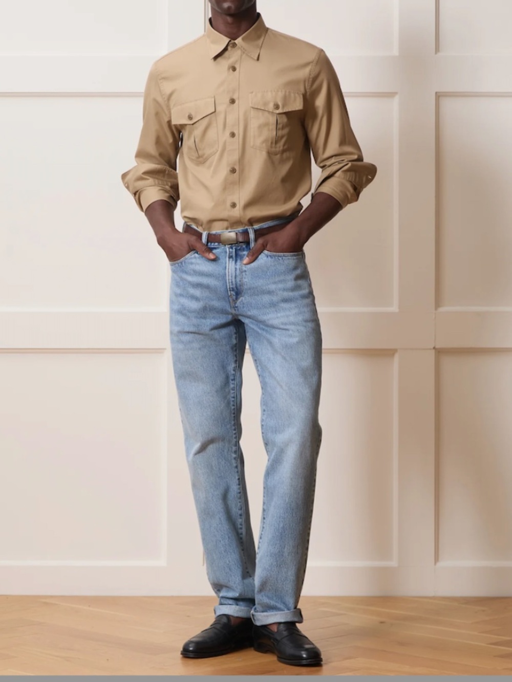 Todd Snyder Light Wash Straight Fit Denim Jeans in W32 L32 - Picture 2 of 11